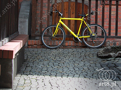Fotografia - ''Żółty rower'' 