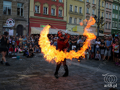 Fotografia - ''Międzynarodowy Festiwal Sztuki Ulicznej BuskerBus, Wrocław, 2'' 