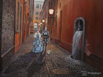 olej na płycie, ''Ponadczasowy Wrocław 3'' 