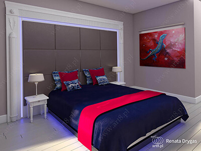 Hotel w Bonabéri, Kamerun. Wizualizacja.